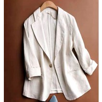 휴드 샐리벌 3color 린넨 자켓