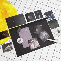 포인트 장식 카드 우주