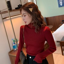 코코블랑 골지슬림폴라니트