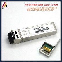 10Gb SFP 10G-SR 트랜시버 모듈 광섬유 sfp 10g SR 850nm 537 300m DDM 이중 LC 광, [06] Compatible Mikrotik
