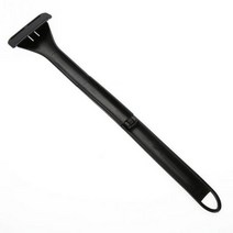 호환헤드 리필헤드 남성용 수동 접이식 백 면도기 교체 가능 헤드 제모 트리머 도구 긴 손잡이 안전 빅 블레이드, Black