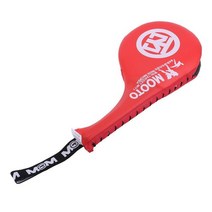 태권도 발차기 복싱 미트 스피드 볼 권투 패드 장비 가라테 펀치 리바운드 스폰지 패드 더블 킥 성인, 빨간색