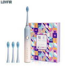 LOVFIR 전동칫솔 구강관리 칫솔 구강청정기, 상큼블루