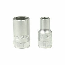 지니어스 (지니어스) 1/4SQ 핸드소켓-9mm-13mm / 모델명및규격 : 9mm/13mm (복스렌치/복스알/소켓렌치/복스/렌치/수작업공구/공구/건강/생활 추천)