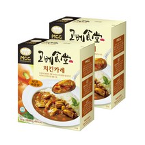 MCC고베식당 치킨카레 약간매운맛 160g 6개
