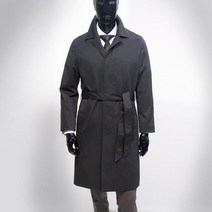 지이크파렌하이트(SIEG FAHRENHEIT) 22FW 블랙 스탠카라 벨트 스판 트랜치 코트 FFN7801 양말증정 인천논현점
