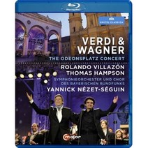 [Blu-ray] Rolando Villazon / Thomas Hampson 뮌헨 오데온스광장 콘서트: 베르디와 바그너 (Verdi & Wagner - T...