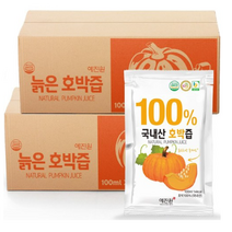 예진원 국내산 호박즙, 100ml, 200포