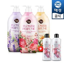 애경 ★배★샤워메이트 플라워 퍼퓸 바디워시 대용량 900mlx1+1 총 2개 +샴푸 180ml 2개, 샤메플라워_900mlx2 퍼플플라워