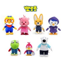 [미미월드] 뽀로로 봉제인형 시리즈 5종(택1)/뽀로로/패티/루피/크롱/에디, 상품선택:뽀로로 봉제