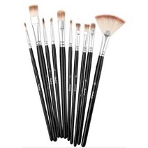 페이스페인팅 바디페인팅 얼굴 물감 12g 7 색 페이스 페인트 바디 메이크업 아트 페인팅 드로잉 안료 플래시 글로우 컬러 파티용 멋진 할로윈 도매, brush