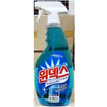 대량구입 업소용 가게윈도우 현관문 유리 세정재 간편, 1개