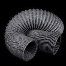 PVC 주름관 배기 환기 덕트 10M 자바라 닥트 호스, 내경 160mmx10m