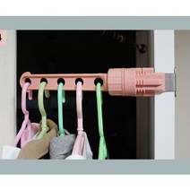 창틀 거치식 5구형 여행용옷걸이 31.2X5CM 매장옷걸이 옷걸이행거 기능성옷걸이