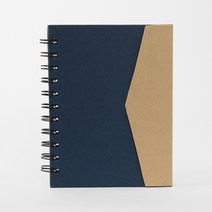 디자인수첩 기자수첩 미니볼펜 자석 볼펜수첩 블루