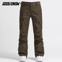 ONEPICK [안심구매 무료교환] 남성 스키보드복 스노우 방수 방풍 보온 듀얼 슬랙스