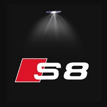 도어라이트 BMW 벤츠 실내등 2023 자동차 도어 웰컴 라이트 LED HD 프로젝터 램프 아우디 A3 A4 B8 8 8P 8V A6 C7 A5 Q5 B7 B6 B9 SLINE Q, S8+4 Pieces