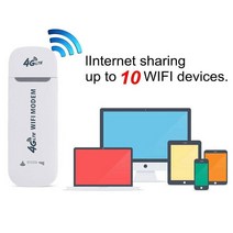 모바일 무선 라우터 잠금 해제 4G LTE USB 모뎀 와이파이 핫스팟 SIM 카드 슬롯, 한개옵션0