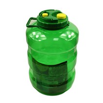 대원기계공업 과실주통 PET병 발효통 매실통 물통 효소통, 20L, 17개