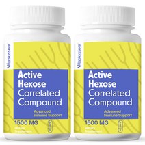 비타블라섬 AHCC 표고버섯균사체 1500mg 90캡슐 2병