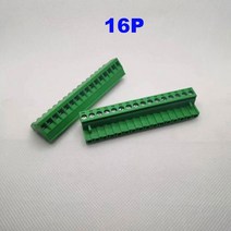 소켓 커넥터 Kf2edgk 5.08 2edg pcb 2pin 3p4p5p6p7p8p9p10p12p13p14p 커넥터 플러그인 터미널 블록 하우징 phoenix contact, 16핀