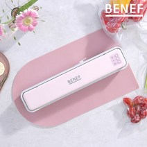 베네프 무선 진공포장기(본품+충전케이블+진공커넥터+비닐23장), 색상:핑크