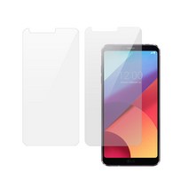 LG 엘지 G6 9H 강도 강화유리 액정 보호 필름 2장, 강화유리 2장