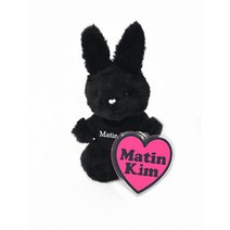 마뗑킴 키링 matinkim 블랙버니키링 검은 토끼 열쇠고리 정품, 예약) 블랙버니키링, 1개