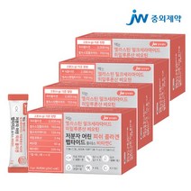 JW중외제약 엘라스틴 비오틴 저분자 피쉬 콜라겐 펩타이드 4박스, 4개, 단품