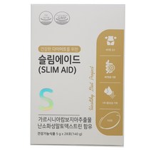 한국화장품 쥬단학 뷰트리 슬림에이드 (5g x 28포)배변활동원활, 28포, 5g
