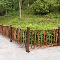 농가 마당 울타리 안뜰 격리 공장 대형 난간 야외 나무 울타리(작은사이즈)