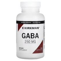 Kirkman Labs GABA 가바영양제 250mg 150캡슐, 1팩