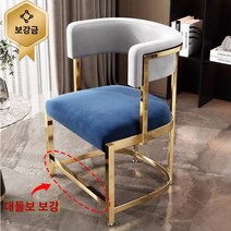 미용실 의자 1인용 샴푸의자 라이트 럭셔리 고급 식탁 티 체어 네일샵 상담 네일 고객 인플루언서 메이크업 등받이, 19 보강B대-테크노벨-라텍스 방석-라이트 그