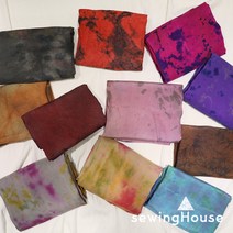 ★인견자카드2탄★[대폭/인견100%] 감물 천연염색 인견자카드11종, 10.레오파드(차콜) / 110cm