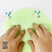 (완구 검사 통과) 안전한 나만의 지글리슬라임 만들기 KIT, (완구 검사 통과!) 지글리슬라임 만들기 KIT - 5인