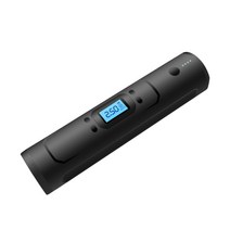 수류탄 펌프 휴대용 미니 공기 주입기 전기 자동차 12v 150psi 충전식 타이어 공, 검은 색