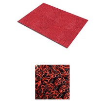 60x90 신발흙털이 현관발판 업소코일매트 레드 업소바닥매트 현관바닥, 60x90 블랙 레드