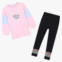 밍크융 롱 맨투맨 레깅스 세트 RGSM22T2C_울산점, 11 PINK
