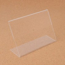 데라필 플라스틱 사무실 명패 이름표 가격표 꽂이 140X100MM 파티션명패