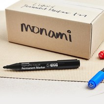 모나미 시그마플로 생잉크 유성매직 121사각닙, 12개, 121사각닙블루