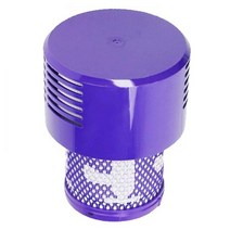 다이슨 v10 sv12 사이클론 동물 앱솔루트 토탈 클린 무선 진공 청소기용 빨 수 있는 빅 필터 유닛 필터 교체, 1개, 1개