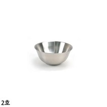 〓스테인레스 이중 빙수볼 샐러드볼 무광 2호 14cm〓 0712 PLAB##@!, 구매꾹★