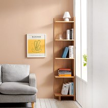 마레앤코 코너 400 높은수납책장 2colors, 화이트