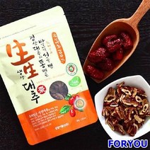ForU428 생생대추 대추칩 대추슬라이스 대추채 대추과자, 상세페이지 참조