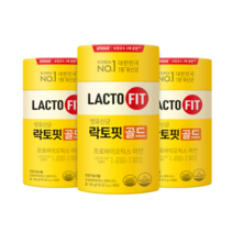 종근당건강 유산균 락토핏 골드 50포 3통(150일분)