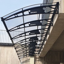 1500X2700 비가림차양막 캐노픽스 단독주택테라스 처마설치 차양공사 현관 창문차양자재, 블루, 레드, 실버