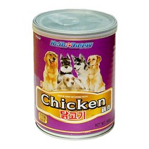 대용량 애견통조림 강아지 캔 닭 강아지결석간식 펫디저트 강아지통조림 강아지캔, 1개, 1개