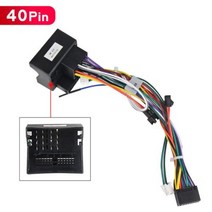 MEKEDE Raise VWRZ58 CANBUS BOX For Android 폭스 바겐 Skoda Seat DVD 차량용 멀티미디어 네비게이션 DVD 플레이어 라디오, [04] 40PIN cable