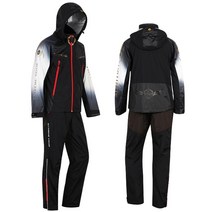 아티누스 AR-912 바람막이형 낚시복 블랙 지그헤드