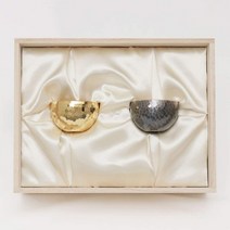 ［청아당］술기｜「구이 삼키기」금도금×흑호랑 2개 세트｜덕리 동기